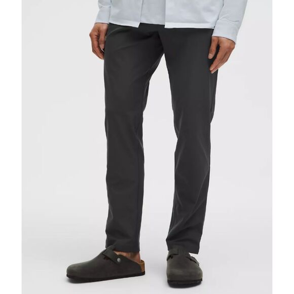 Lululemon Men's LM5ALWS Size 32 Obsidian ABC Classic-Fit 5 Pocket Pant - Picture 1 of 9